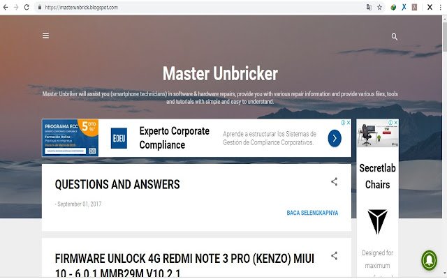 Master Ubricker  from Chrome web store to be run with OffiDocs Chromium online