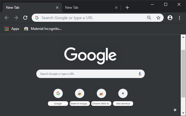 Material Incognito Rick Dark Theme  from Chrome web store to be run with OffiDocs Chromium online