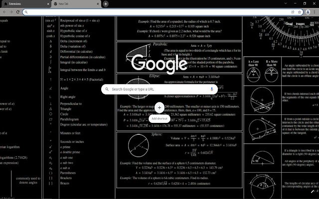 Mathematics, trigonometry  from Chrome web store to be run with OffiDocs Chromium online