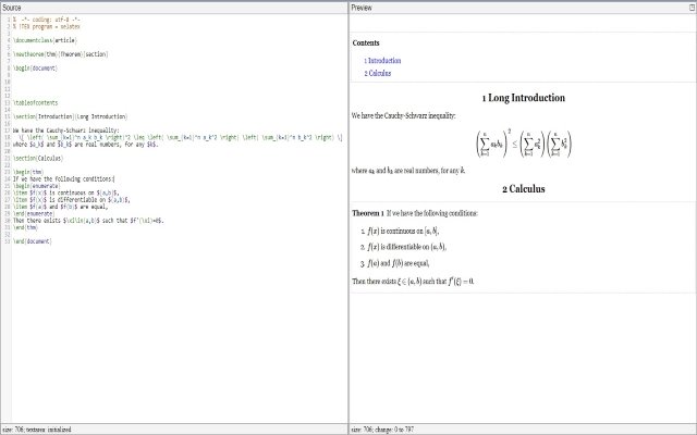 Math Equations Editor / Latex Editor  from Chrome web store to be run with OffiDocs Chromium online