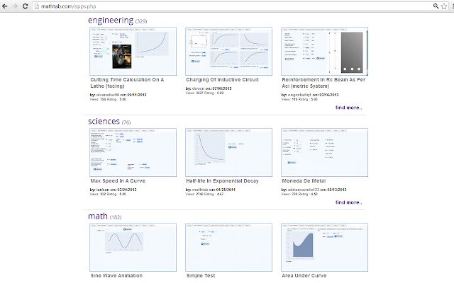 L'onglet MATH de la boutique en ligne Chrome doit être exécuté avec OffiDocs Chromium en ligne