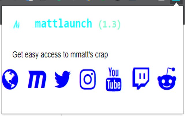 mattlaunch  from Chrome web store to be run with OffiDocs Chromium online