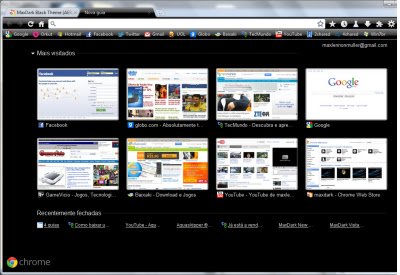 MaxDark Black Theme (AERO) dari toko web Chrome untuk dijalankan dengan OffiDocs Chromium online