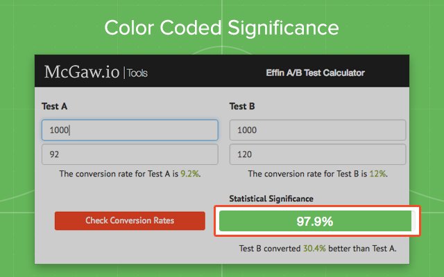 McGaw.io AB Testing Tracking Tool  from Chrome web store to be run with OffiDocs Chromium online