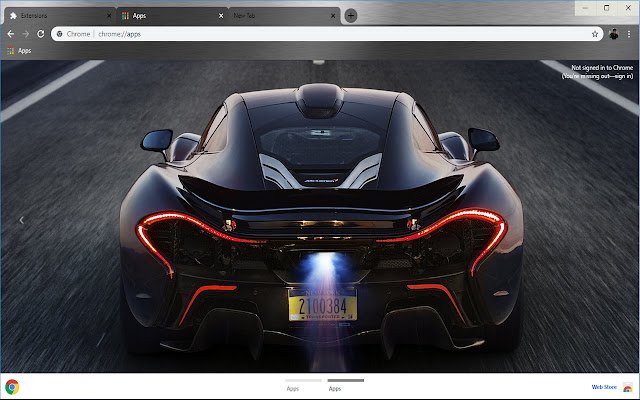 McLaren P1 Super Fast Racing Car  from Chrome web store to be run with OffiDocs Chromium online