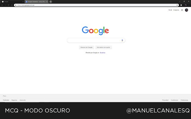 MCQ Modo Oscuro  from Chrome web store to be run with OffiDocs Chromium online