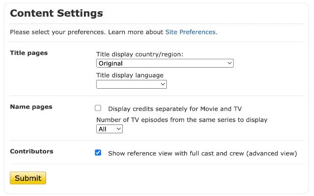 MediaBiz IMDb extension  from Chrome web store to be run with OffiDocs Chromium online