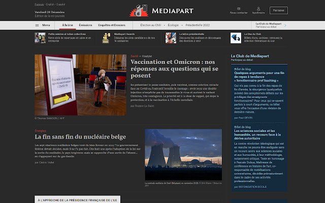 Mediapart Mod aus dem Chrome-Webstore, der mit OffiDocs Chromium online ausgeführt werden soll