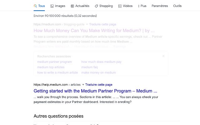 Medium Filter  from Chrome web store to be run with OffiDocs Chromium online