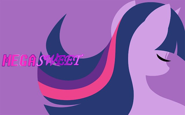 MegaSweet MLP Twilight Sparkle de Chrome web store se ejecutará con OffiDocs Chromium en línea