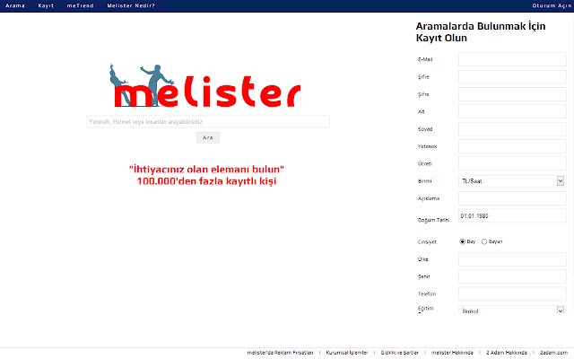 melister dari toko web Chrome untuk dijalankan dengan OffiDocs Chromium online