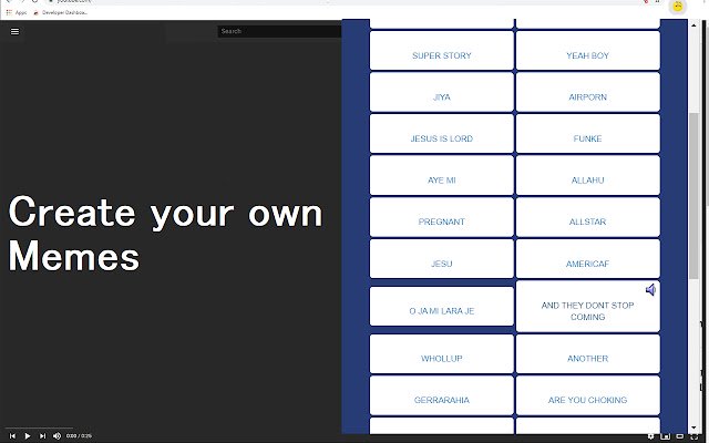 Meme Maker for Google Chrome  from Chrome web store to be run with OffiDocs Chromium online