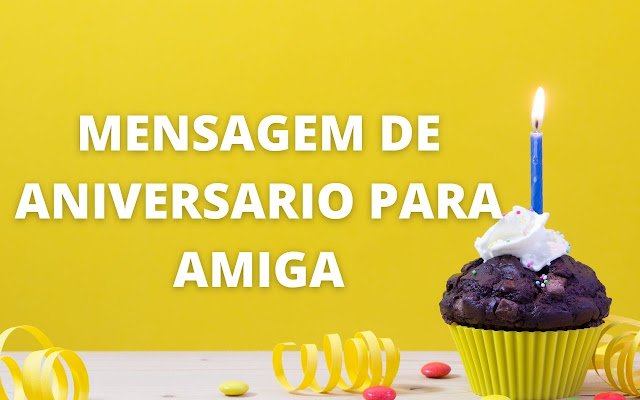 Mensagem de aniversário para amiga  from Chrome web store to be run with OffiDocs Chromium online