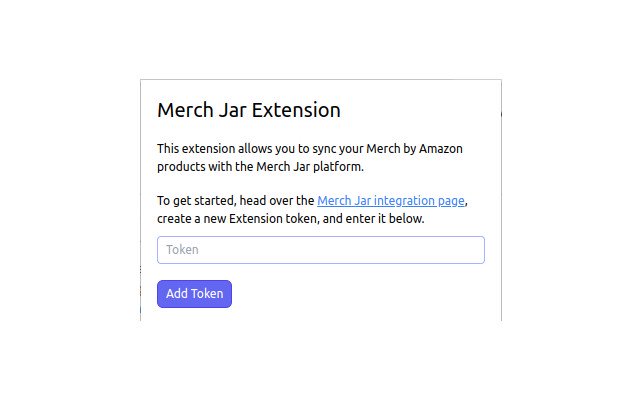 Merch Jar  from Chrome web store to be run with OffiDocs Chromium online