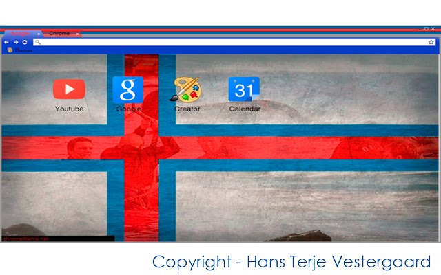 Merkið Faroese flag  from Chrome web store to be run with OffiDocs Chromium online