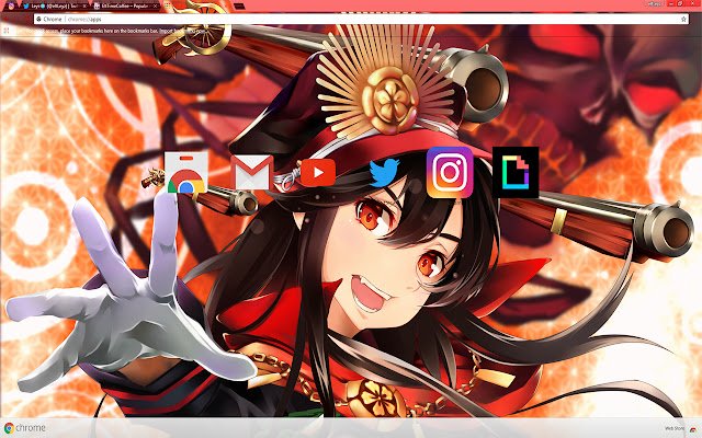 Merry girl Oda Nobunaga | Fate Grand Order  from Chrome web store to be run with OffiDocs Chromium online