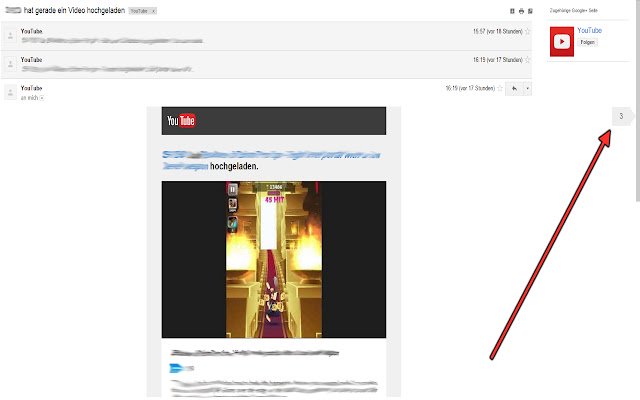 Message Counter for Gmail™  from Chrome web store to be run with OffiDocs Chromium online