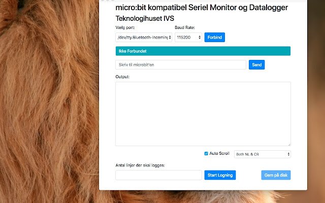 OffiDocs Chromium çevrimiçi ile çalıştırılacak Chrome web mağazasından Micro:bit uyumlu Serial Logger