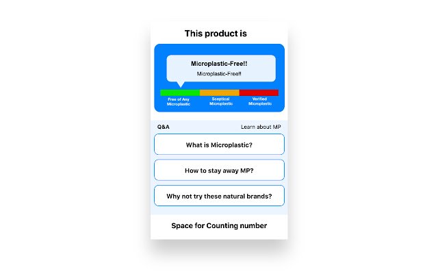 Microplastic detector  from Chrome web store to be run with OffiDocs Chromium online