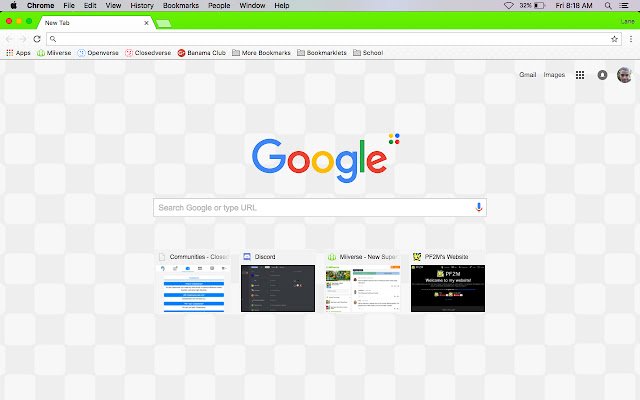 Miiverse Theme  from Chrome web store to be run with OffiDocs Chromium online