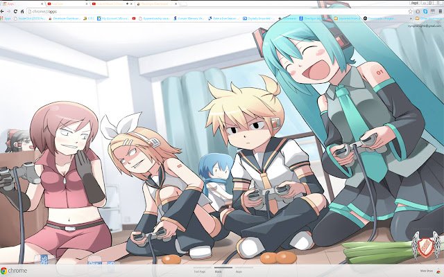 Miku And Friends 27 1600x900  from Chrome web store to be run with OffiDocs Chromium online