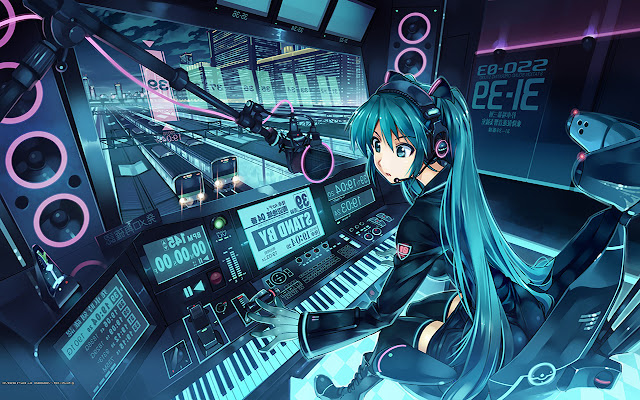 Miku Train Station 1920x1080 uit de Chrome-webwinkel, te gebruiken met OffiDocs Chromium online