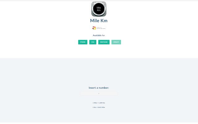 Mile Km  from Chrome web store to be run with OffiDocs Chromium online