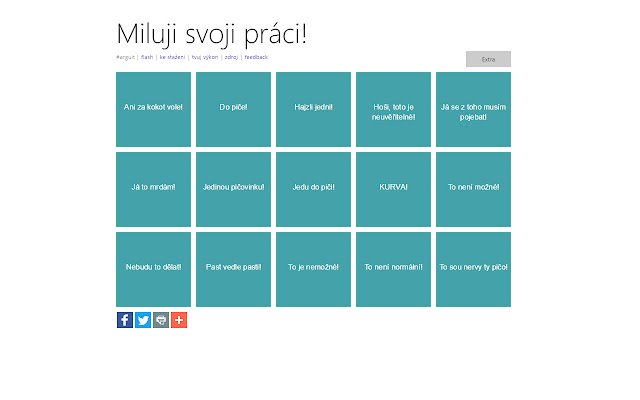 Miluji svoji práci  from Chrome web store to be run with OffiDocs Chromium online