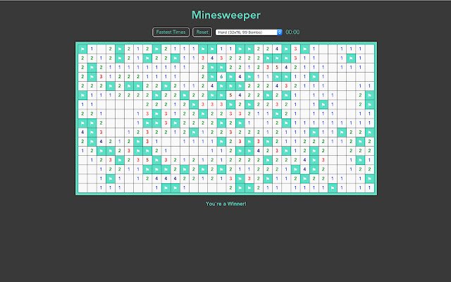 Minesweeper Extension ຈາກຮ້ານເວັບ Chrome ທີ່ຈະດໍາເນີນການກັບ OffiDocs Chromium ອອນໄລນ໌