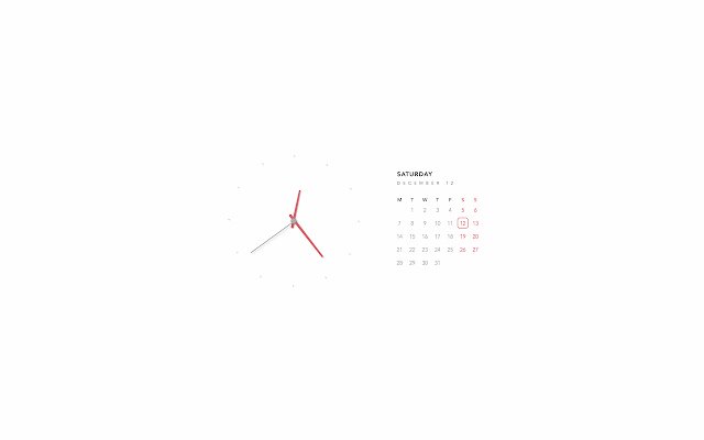 Minimal Calendar  from Chrome web store to be run with OffiDocs Chromium online