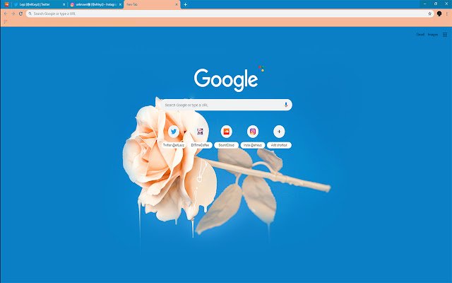 Minimal Rose Blues | BEST ART FLOWER } 1080P  from Chrome web store to be run with OffiDocs Chromium online