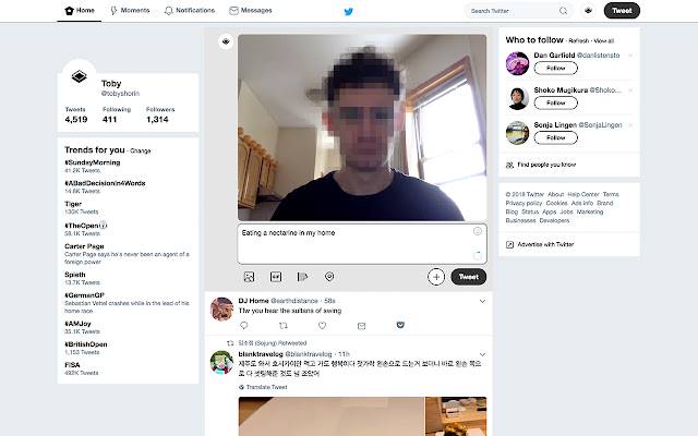 Mirror für Twitter aus dem Chrome-Webshop zur Ausführung mit OffiDocs Chromium online