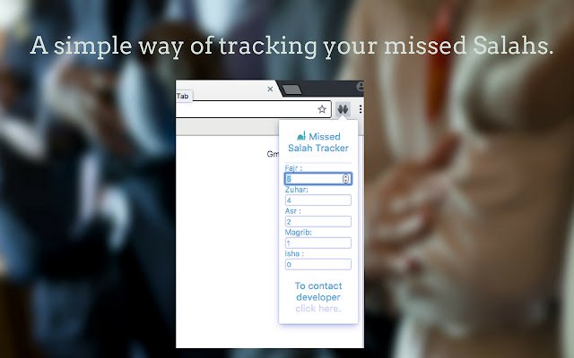 Missed Salah Tracker  from Chrome web store to be run with OffiDocs Chromium online