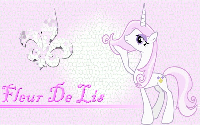 MLP Fleur De Lis  from Chrome web store to be run with OffiDocs Chromium online