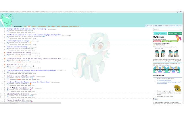 MLPLounge Lyra Theme  from Chrome web store to be run with OffiDocs Chromium online