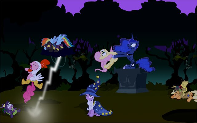 MLP Nightmarenight  from Chrome web store to be run with OffiDocs Chromium online