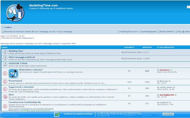 ฟอรัม Modeling Time จาก Chrome เว็บสโตร์ที่จะทำงานร่วมกับ OffiDocs Chromium ออนไลน์