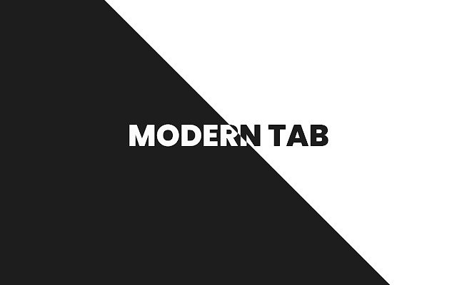 Tab Modern از فروشگاه وب Chrome با OffiDocs Chromium به صورت آنلاین اجرا می شود