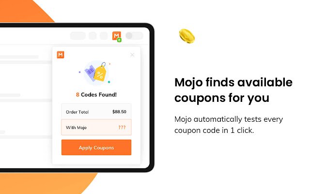 Mojo Automatic Coupons at Checkout  from Chrome web store to be run with OffiDocs Chromium online