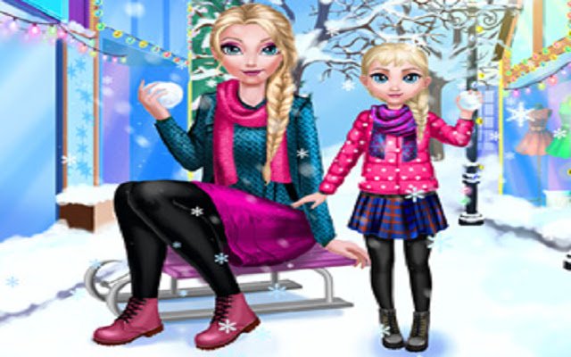 Mommy Elsie Winter Day از فروشگاه وب Chrome با OffiDocs Chromium به صورت آنلاین اجرا می شود