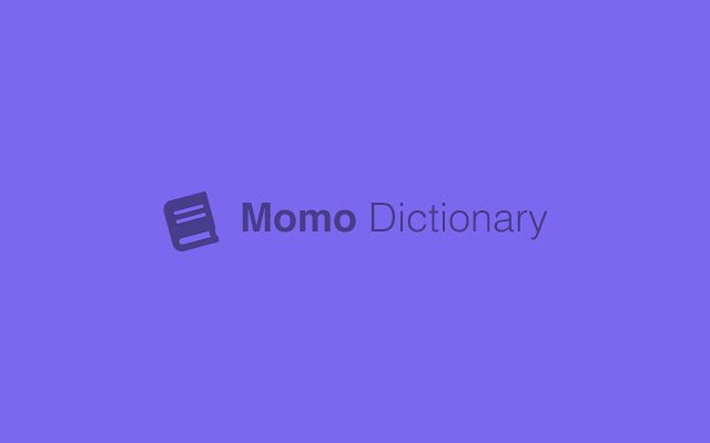 Momo Dictionary  from Chrome web store to be run with OffiDocs Chromium online