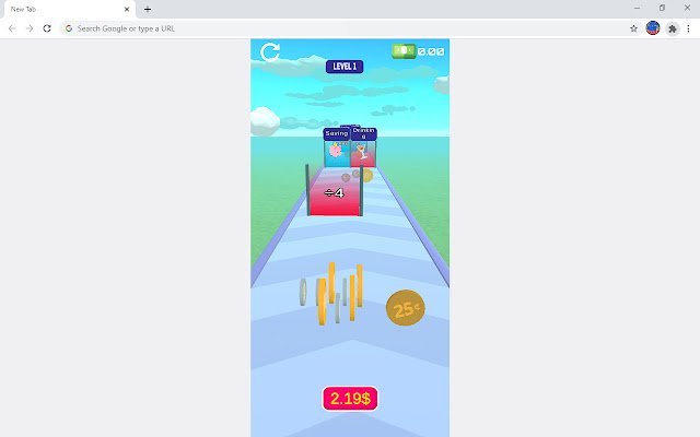 Money Rush Casual Game  from Chrome web store to be run with OffiDocs Chromium online