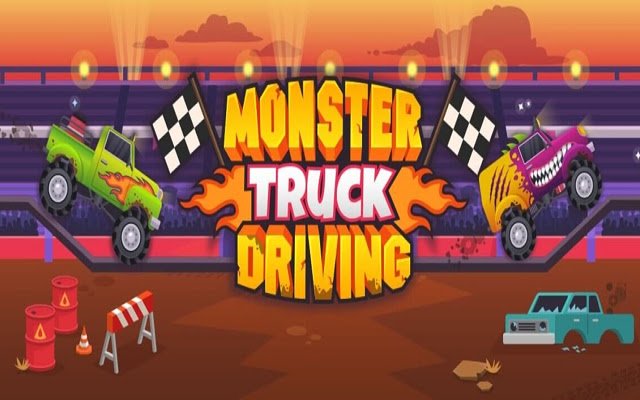 Monster Truck Driving  from Chrome web store to be run with OffiDocs Chromium online