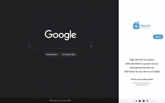 Month2Month Search  from Chrome web store to be run with OffiDocs Chromium online