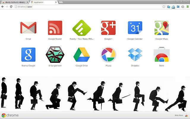 Monty Pythons: Ministry Of Silly Walks  from Chrome web store to be run with OffiDocs Chromium online