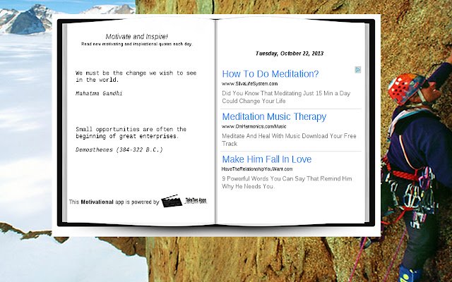 Motivate and Inspire!  from Chrome web store to be run with OffiDocs Chromium online