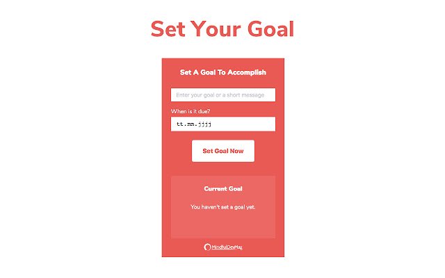 Motivate Reach Your Goals  from Chrome web store to be run with OffiDocs Chromium online