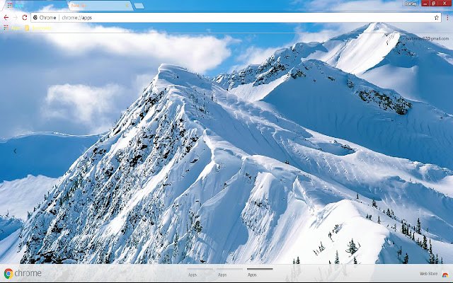 Mountain Peak Snow Winter  from Chrome web store to be run with OffiDocs Chromium online