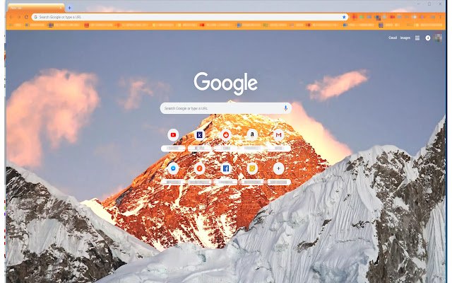 Muntele Everest din magazinul web Chrome va fi rulat cu OffiDocs Chromium online