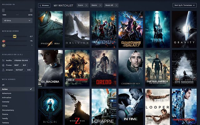 Movieo  from Chrome web store to be run with OffiDocs Chromium online